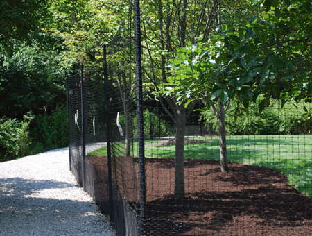 Deer fence netting